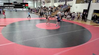 285 lbs Cons. Round 3 - Jacob Holtz, John Carroll vs Roman Martell, Wisconsin-Oshkosh