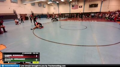 133-134 lbs Round 1 - Gabriel Rodriguez, Central vs Emanuel Hernandez, Berthoud