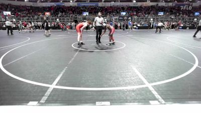 150 lbs Round Of 16 - Aaron Newton, North Desoto Wrestling Academy vs Brendan Bell, Fort Gibson Youth Wrestling