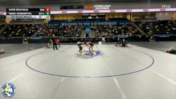 110 lbs 1st Place Match - Katie Biscoglia, Raccoon River-Northwest vs Mara Vanderpool, Omaha Westside Girls