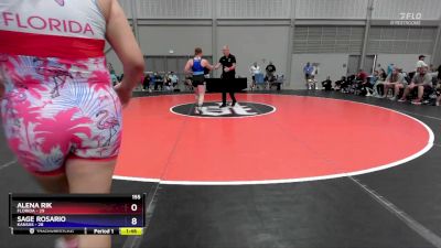 170 lbs Round 2 (8 Team) - Megan Preston, Florida vs Kiley Dillow, Kansas