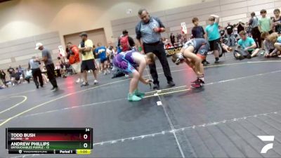 Semis & 1st Wrestleback (8 Team) - Todd Bush, Belding vs Andrew Phillips, Untouchables Purple