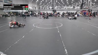 76 lbs Round 4 (10 Team) - Noah Bott, Iron Horse White vs Mason Gibson, Revival Riddlers