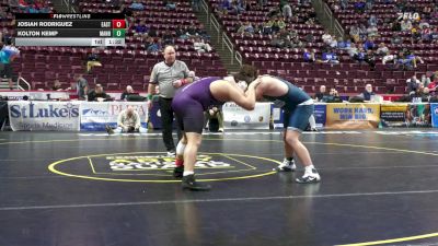 285 lbs Preliminaries - Josiah Rodriguez, East Stroudsburg South vs Kolton Kemp, Manheim Township