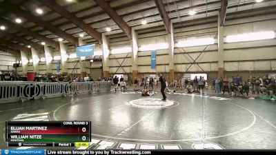 70 lbs Cons. Round 3 - Elijah Martinez, Hawaii vs William Nitze, Montana