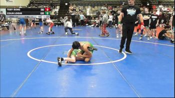 97 lbs Rr Rnd 7 - Toby Bong, DoughBoy WC - MSE vs Colin Logue, ICWL Bruisers Club - MSE