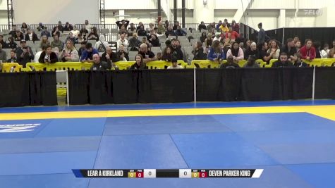 Deven Parker King vs Lear A Kirkland 2024 World IBJJF Jiu-Jitsu No-Gi Championship