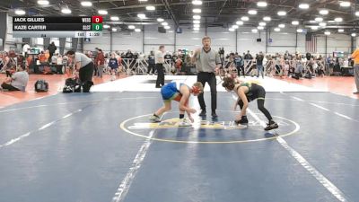 84 lbs Round 1 - 9:00am Saturday - Kaze Carter, Select vs Jack Gillies, Westshore D.S.