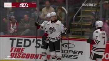 Ilia Shybinskyi Scores From Tough Angle To Give Guelph The Lead