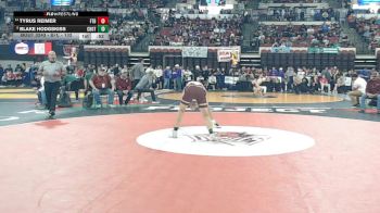 Cons. Round 2 - Tyrus Reimer, Fort Benton vs Blake Hodgskiss, Choteau