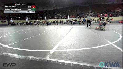 145 lbs 7th Place - Tinsley Nett, Norman Grappling Club vs Emmalee Johnson, Oklahoma Phantom Wrestling Club