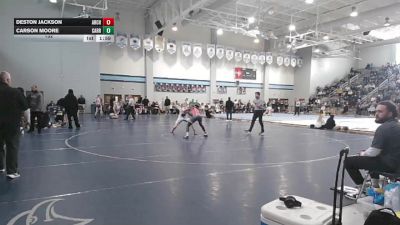 132 lbs Semis & 3rd Wb (16 Team) - Carson Moore, Carrollton vs Deston Jackson, Archer
