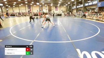 145 lbs Rr Rnd 3 - Kyler Johnson, Roughnecks vs Izaac Gaines, Revival Blue