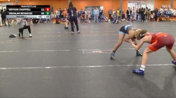 120 lbs Round 1 - Delialah Betances, Storm Wrestling Center vs Bryson Chappell, C2X