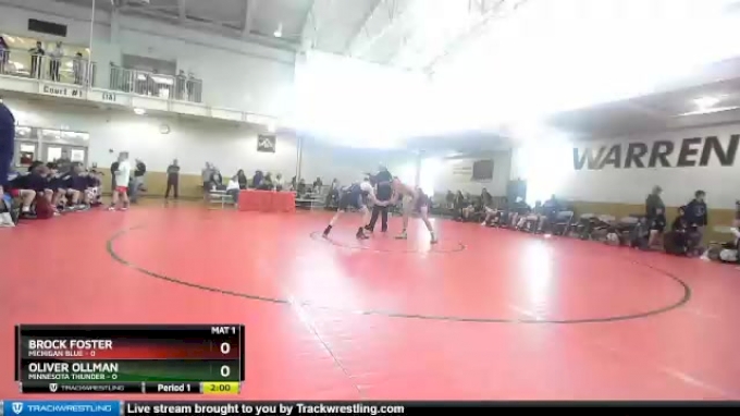 149 lbs Semis & 3rd Wb (16 Team) - Brock Foster, Michigan Blue vs ...