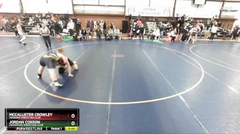 175 lbs Cons. Semi - McCallister Crowley, Cougars Wrestling Club vs Jordan Coxson, Champions Wrestling Club