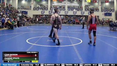 138 lbs Cons. Round 4 - Phoenix Stults, Columbia City vs Czar Dickson, INDIAN LAKE