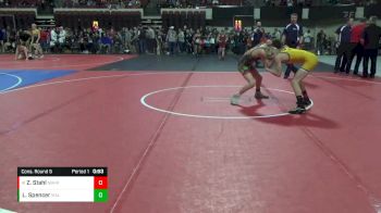 116 lbs Cons. Round 5 - Zayden Stahl, North Big Horn Rams Wrestling vs Lane Spencer, Malta