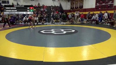 157 lbs Champ. Round 3 - Zeno Moore, Lake Highland Prep vs Asher Bacon, Faith Christian Academy