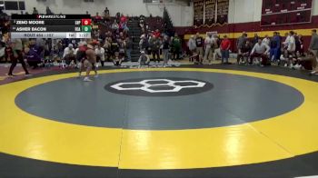 157 lbs Champ. Round 3 - Zeno Moore, Lake Highland Prep vs Asher Bacon, Faith Christian Academy