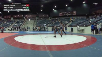 149 lbs Cons. Round 3 - Nestor Colaire, St. Thomas University vs Nate Carter, Southwestern Michigan