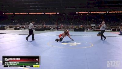 D2-113 lbs 5th Place Match - Richard Davis, BH Brother Rice HS vs Braddock King, Lowell