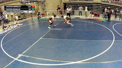 87 lbs Semis - Boston Brindley, Elite Wrestling vs Easton Mamalis, Green River Grapplers