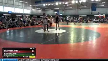 170 lbs Round 1 (6 Team) - Nathaniel Mink, Techfall Wrestling Club vs Eason Martin, Storm Center