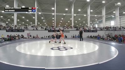 155 lbs Makaylee Cannon, Oklahoma vs Ava Risner, Washington