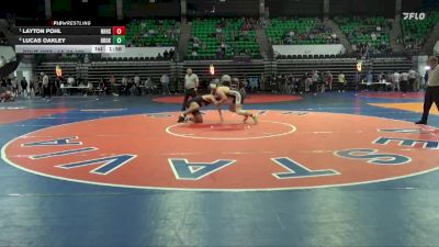 1A-4A 190 Quarterfinal - Layton Pohl, New Hope HS vs Lucas Oakley, Brooks