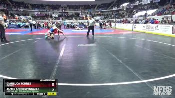 1A-4A 138 Quarterfinal - James Andrew Ingalls, Montgomery Catholic Prep School vs Gianluca Torres, Weaver