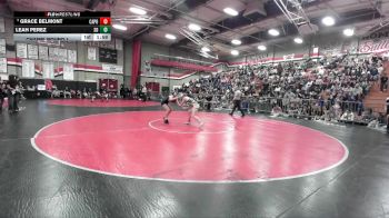 110 lbs Champ. Round 1 - Grace Belmont, Capo Valley vs Leah Perez, San Dimas