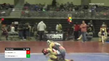 95 lbs Semifinal - Chance Houser, Sidney Wrestling Club vs Kaden Ontiveros, Sons Of Thunder Academy