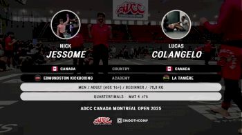 Lucas Colangelo vs Nick Jessome 2025 ADCC Montreal Open