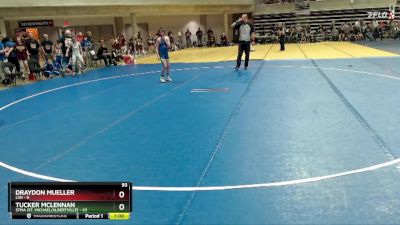 93 lbs Quarterfinals (8 Team) - Tucker McLennan, STMA (St. Michael/Albertville) vs Draydon Mueller, LSH