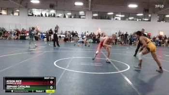 145 lbs Champ. Round 2 - Zephan Catalina, South Lyon MatCats vs Ayson Rice, Legends Of Gold