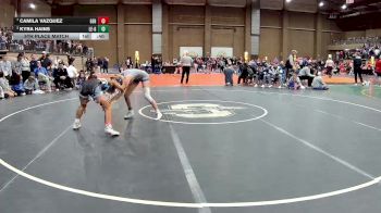 140 lbs 5th Place Match - Camila Vazquez, Gardner Edgerton vs Kyra Hains, Lincoln East