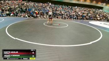 125 lbs Champ. Round 1 - Evette Aguilar, Bonanza vs McKayla Bonham, Silverton