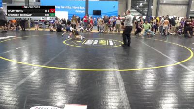 98 lbs Consi Of 8 #1 - Richy Hurd, St Marys vs Spencer Metcalf, Burlingten