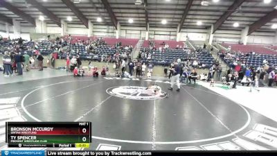 62 lbs Round 4 - Bronson McCurdy, Uintah Wrestling vs Ty Spencer, Fremont Wrestling Club