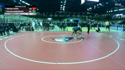 140 lbs Champ. Round 1 - DESANA DASHI, Palm Harbor University vs Kailani Barrientos, Oakleaf