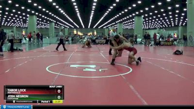 184 lbs Cons. Round 4 - Josh Negron, Castleton vs Tabor Lock, Indianapolis