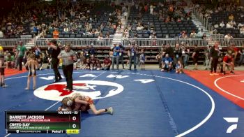 53 lbs 1st Place Match - Creed Day, Evanston Elite Wrestling Club vs Barrett Jackson, Eastside United Wrestling Club