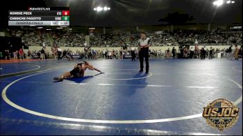 118 lbs Quarterfinal - Rowdie Peck, Hinton Takedown Club vs Chenicke Pagotto, D3 Wrestling Cluib