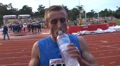 Tim Bayley (3.45) after the 1500 at the 2011 Stanford Invitational