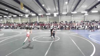 58 lbs Consi Of 4 - Kamryn Velasquez Baca, Bloomfield Wildcats vs Armani Castaneda, Top Rank