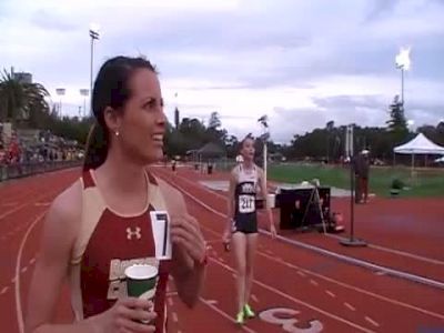 Caroline King, Boston College, 1st 1500m - 2011 Stanford Invitational