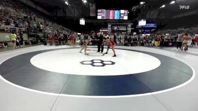 130 lbs Cons. Rd Of 64 - Victoria Espinoza, CA vs Peyton Sheffer, VA