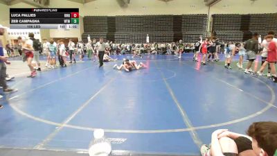 106 lbs Rr Rnd 2 - Luca Pallies, Kingsway MS vs Zeb Campagna, Washington Twp. Minutemen MS