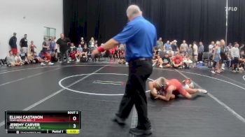 105 lbs Semis (4 Team) - Elijah Castanon, Team Gotcha Red vs Jeremy Carver, Mat Assassins Black